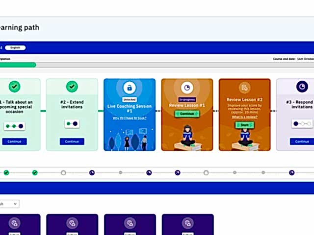 online Almanca kursu - Adım 2 - özel dersinizi almak için iki adet dersi tamamlayın - online german course