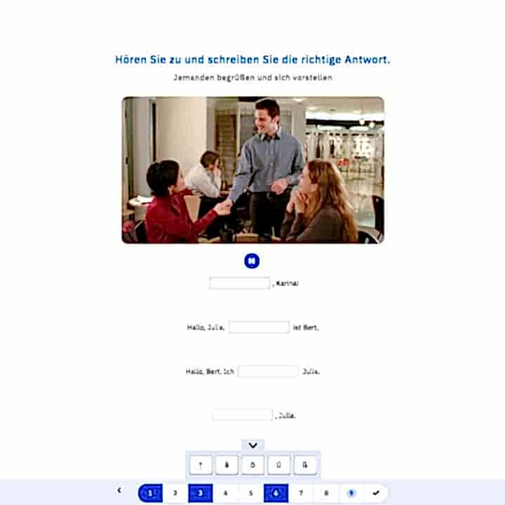 online Almanca kursu - ses tanıma teknolojisi - konuşarak Almanca öğren - online German course - master your German speaking ability