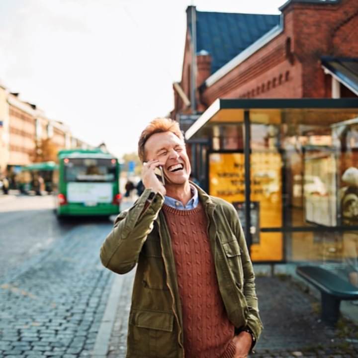 TELC sertifikası ile Almanya'ya giden bir kişi