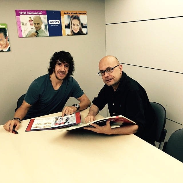 Ünlü Berlitz Öğrencileri Barcelona'lı Futbolcu Carles Puyol